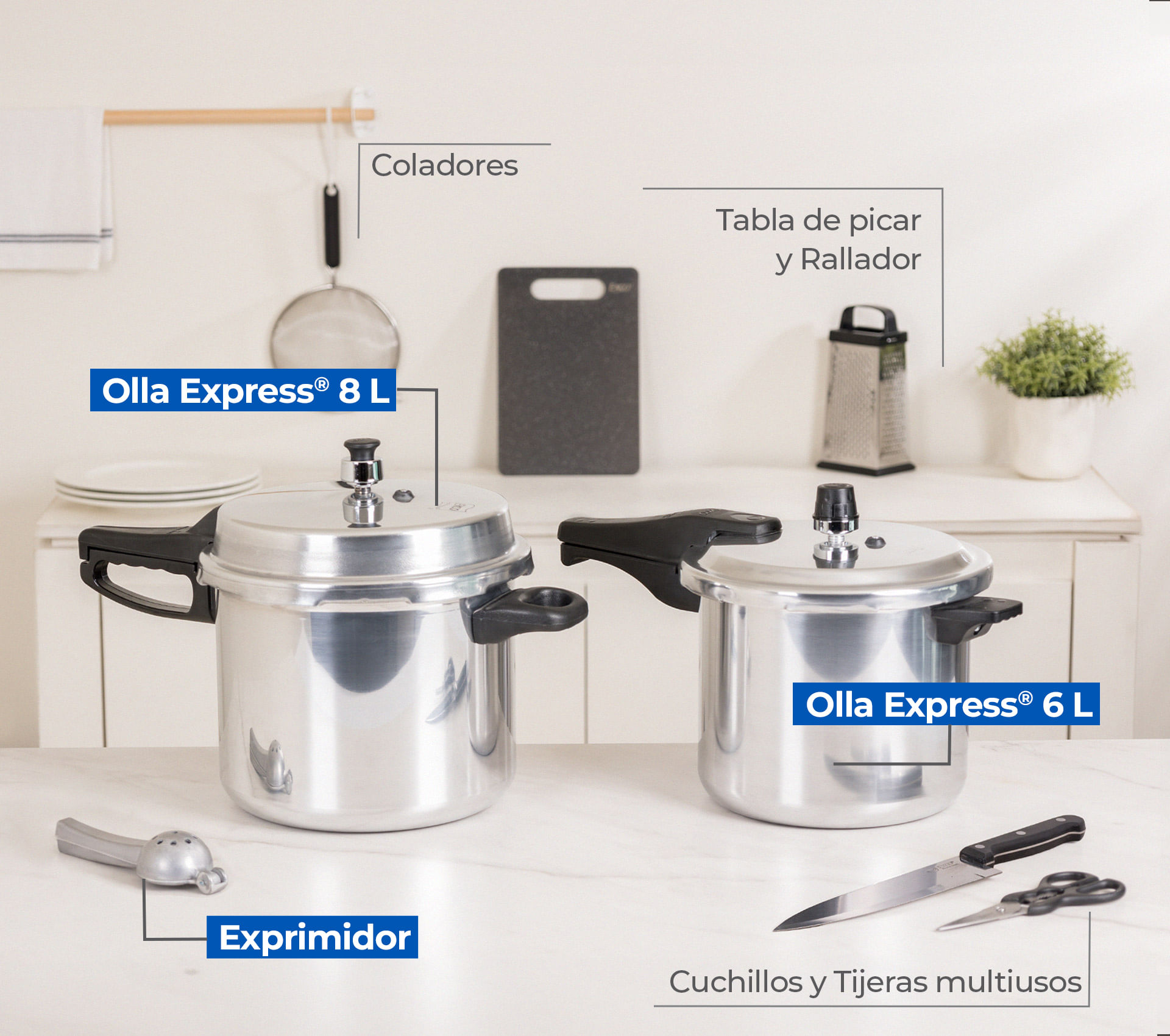 Ekco Classic Olla Express de 7 litros de Aluminio : : Hogar y  Cocina